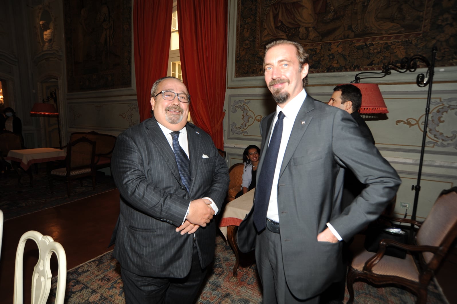 S.A.R. Aimone con il  Presidente Sacchi.jpg